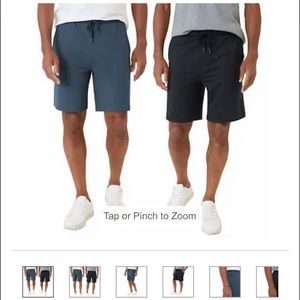 Eddie Bauer Mens Lounge Shorts, 2 Pack